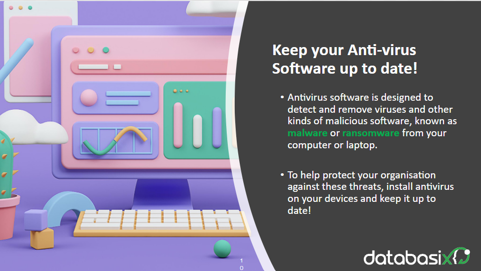 Keep your anti-virus software up to date